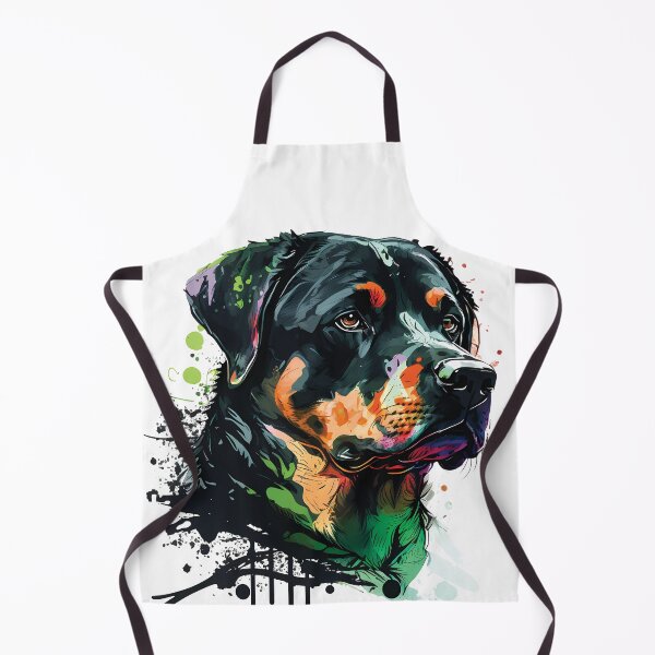 Item preview, Rottweiler Dog, Strong, Loyal, and Excellent Family Dog designed and sold by MVDigitalArt.