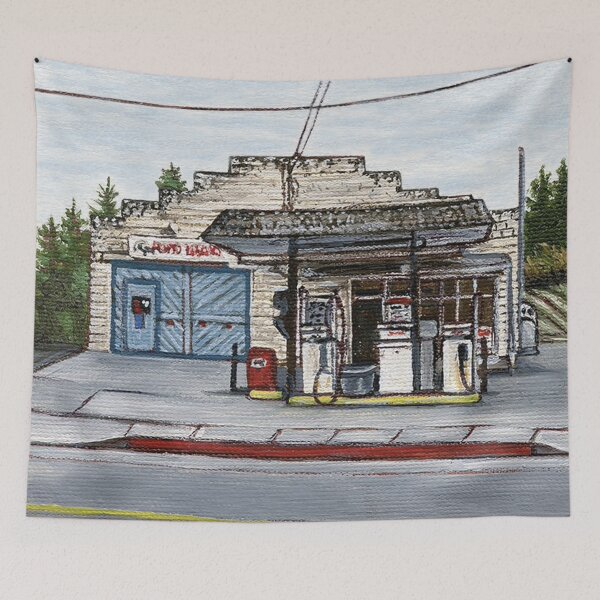 Item preview, Coupeville Gas Station designed and sold by alsbydesign.