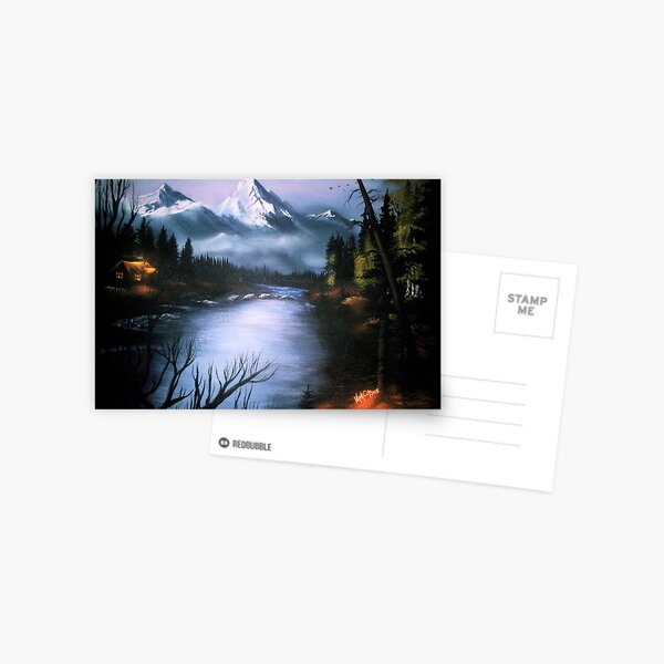 Alaskan Autumn Postcard