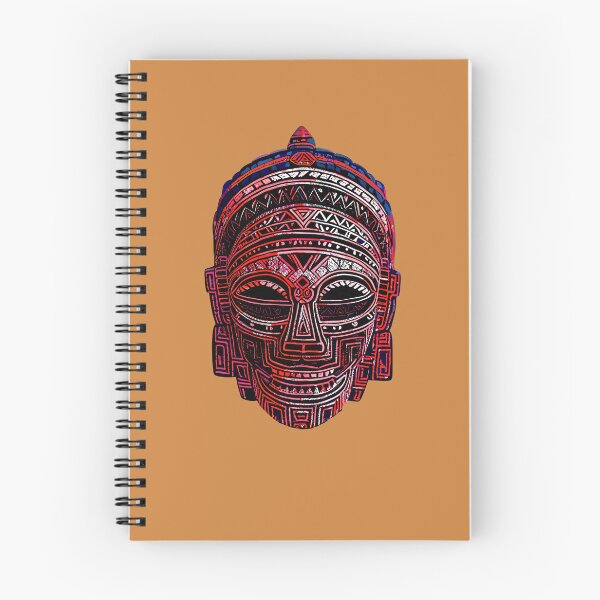 Item preview, Vibrant Crimson Aztec Mask designed and sold by Pickmash.