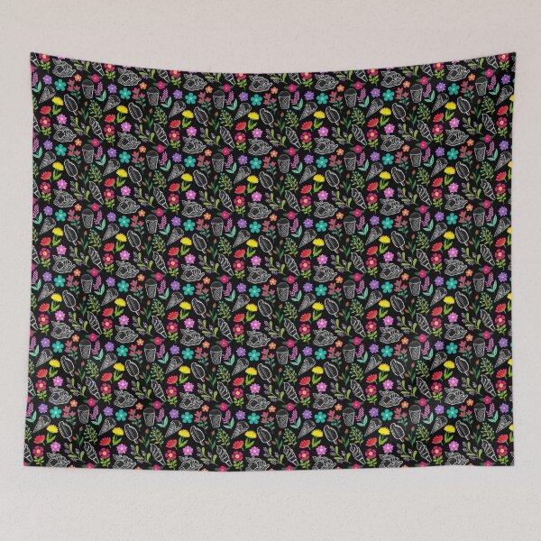 Item preview, Summer flowers and icecream pattern  designed and sold by KCAbdelnour.