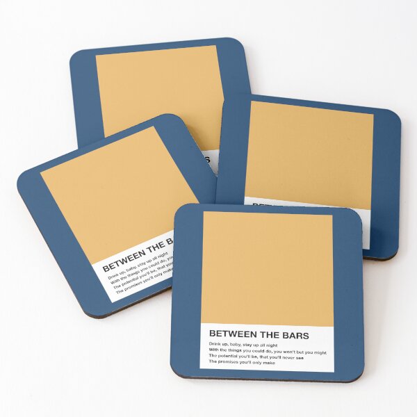 Item preview, Elliott Smith Between The Bars Lyrics Pantone  designed and sold by dinolight.