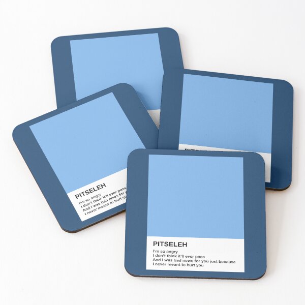 Item preview, Elliott Smith Pitseleh Lyrics Pantone  designed and sold by dinolight.