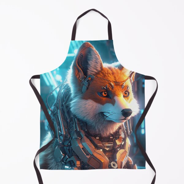 Item preview, Futuristic fox designed and sold by WarmBreeze1.