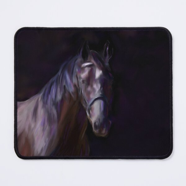 Aperçu de l'œuvre Cheval noir créée et vendue par Michelle Wrighton.