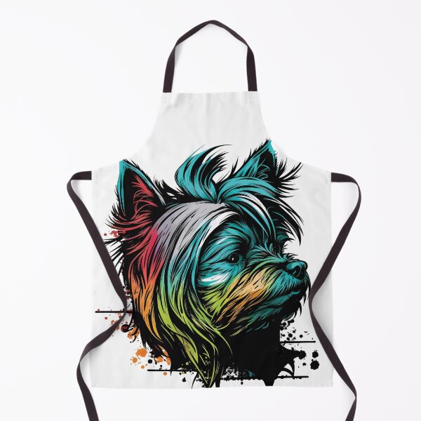Item preview, Yorkshire Terriers, Playful and Energetic Dogs designed and sold by MVDigitalArt.