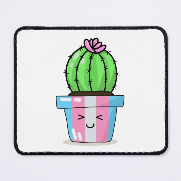 Item preview, Trans Pride Cactus Plant designed and sold by TheTransStyle.