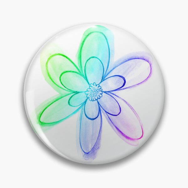 Item preview, Soft pastel green watercolor floral painting | soft pastel green watercolor flowers drawing designed and sold by lausn.
