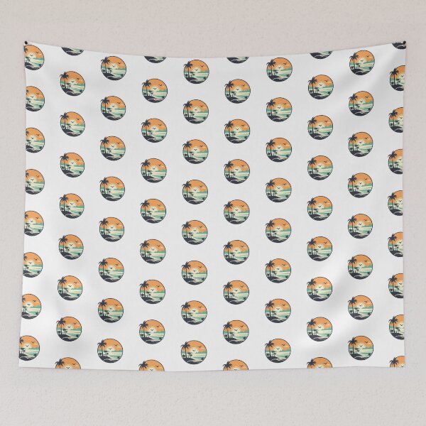 Item preview, Retro Beach designed and sold by DigitalPalette1.