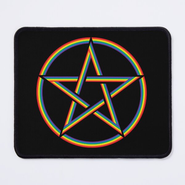 Item preview, 6 Color Rainbow Pentagram designed and sold by TheirChoice.