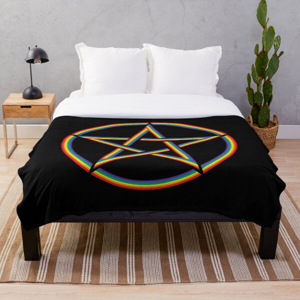 Item preview, 6 Color Rainbow Pentagram designed and sold by TheirChoice.