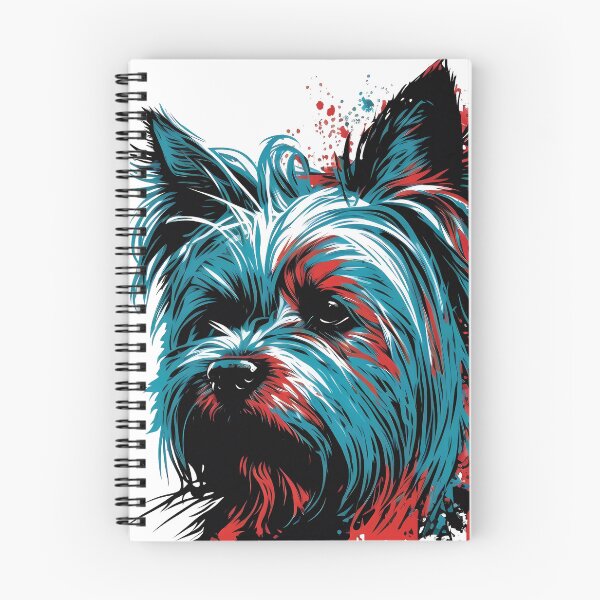 Item preview, Yorkshire Terriers, Energetic Dogs designed and sold by MVDigitalArt.