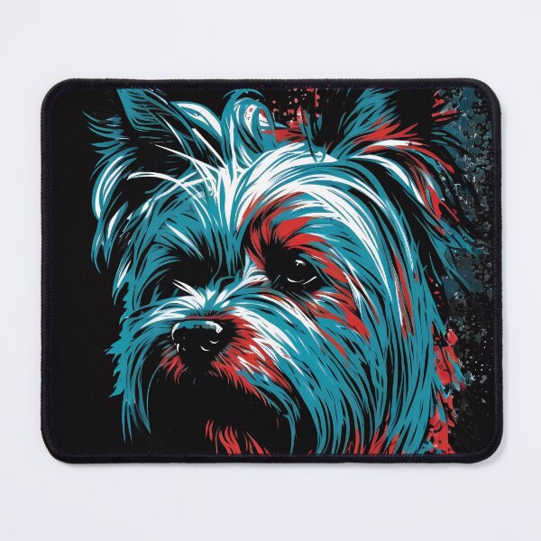 Item preview, Yorkshire Terriers, Energetic Dogs designed and sold by MVDigitalArt.