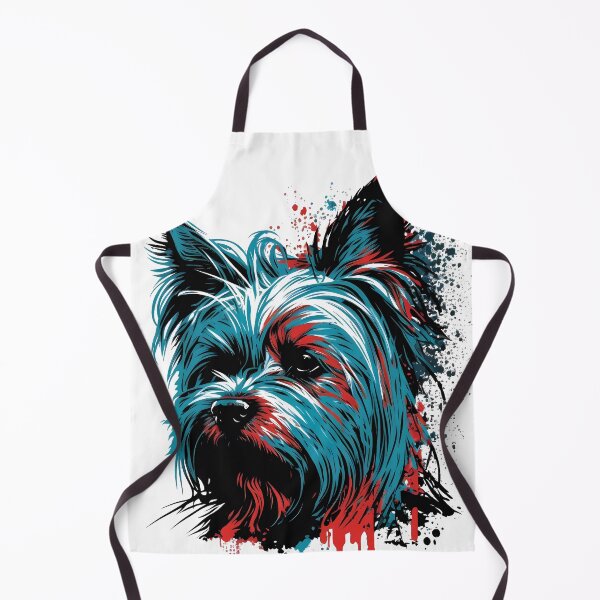 Item preview, Yorkshire Terriers, Energetic Dogs designed and sold by MVDigitalArt.