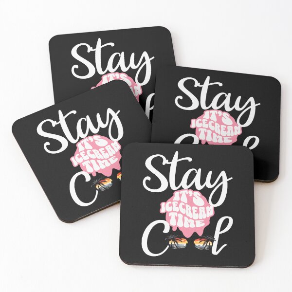 Item preview, Stay Cool It's Icecream Time designed and sold by GL Digital Artwork .