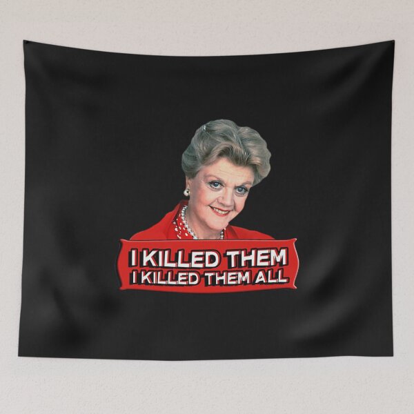 Item preview, Angela Lansbury (Jessica Fletcher) Murder she wrote confession. I killed them all designed and sold by stellashop1.