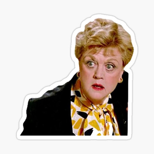 Vista previa del artículo con la obra «Jessica Fletcher Juzgando #18», diseñado y vendido por stellashop1.