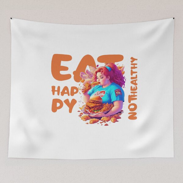 Artikelvorschau,  Eat happy not healthy: A Taste of Love's Magic entworfen und verkauft von Paolospresent.