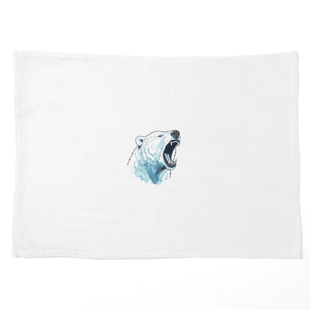 Polar Bear Ooh Baby Flour Sack Towel - BeBeBlu Designs