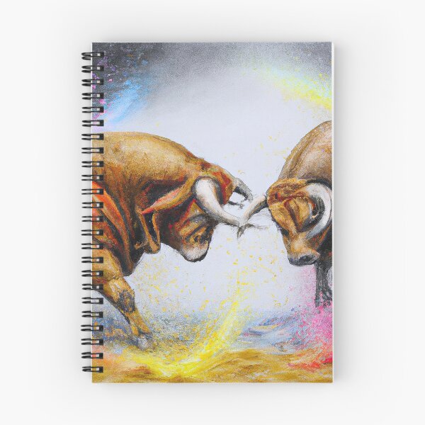 Item preview, Bull Fight designed and sold by Kathysartroom.