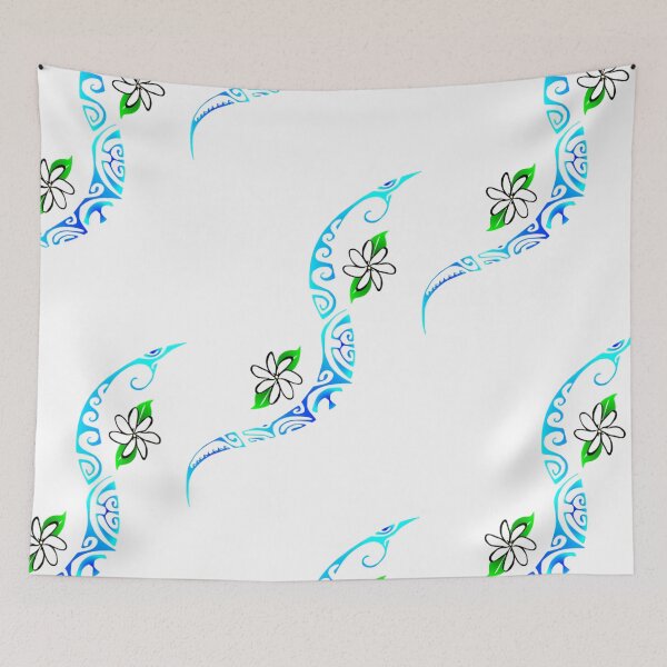 Item preview, TAITIARE (Blue) designed and sold by Nesian-Tahiti.