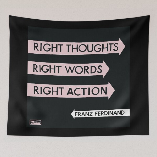 Item preview, Franz Ferdinand right thoughts right words right action designed and sold by StevenBird9xx.