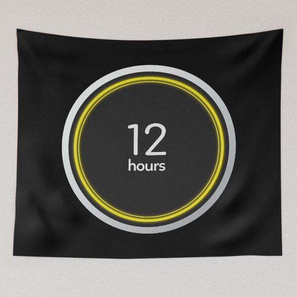 Item preview, 12 Hours designed and sold by Plan8.