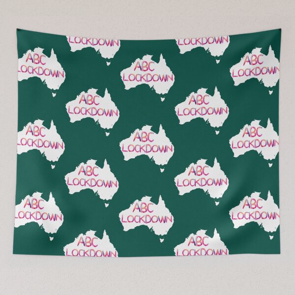 Item preview, abc lockdown australia 2021   designed and sold by lenour.