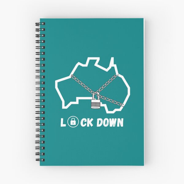 Item preview, ABC Lockdown Australia designed and sold by lenour.