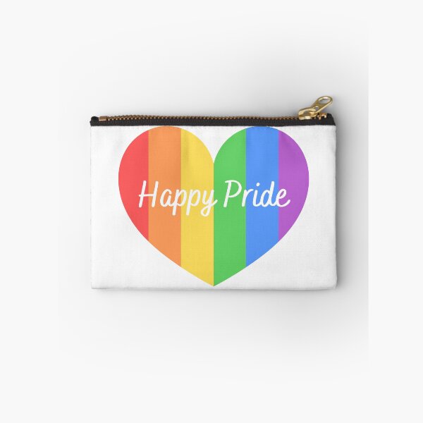 Artikelvorschau, Fröhlicher Stolz auf einem Regenbogenherz entworfen und verkauft von Sorry-NotSorry.