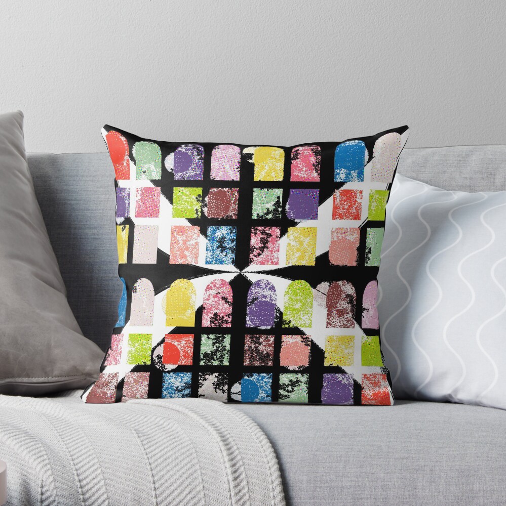 peekaboo Throw Pillow