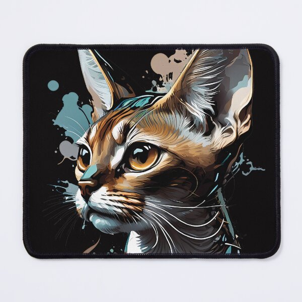 Item preview, Abyssinian, Playful and Loyalty Cats designed and sold by MVDigitalArt.
