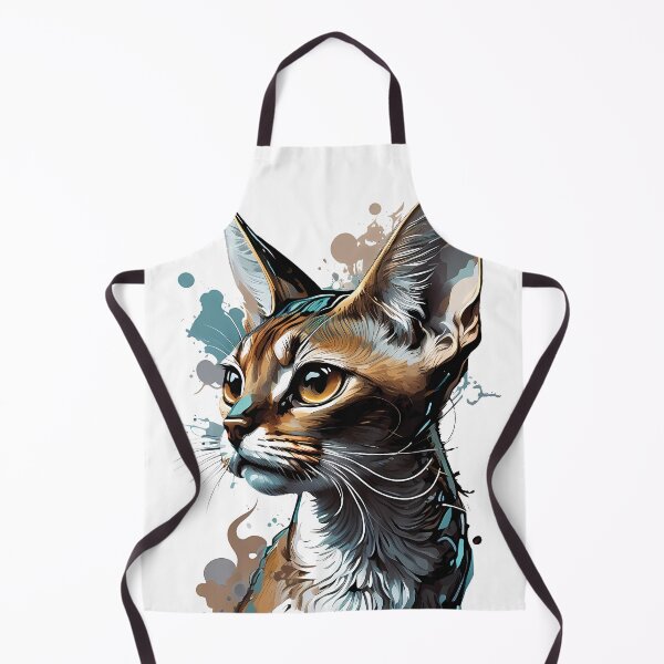 Item preview, Abyssinian, Playful and Loyalty Cats designed and sold by MVDigitalArt.