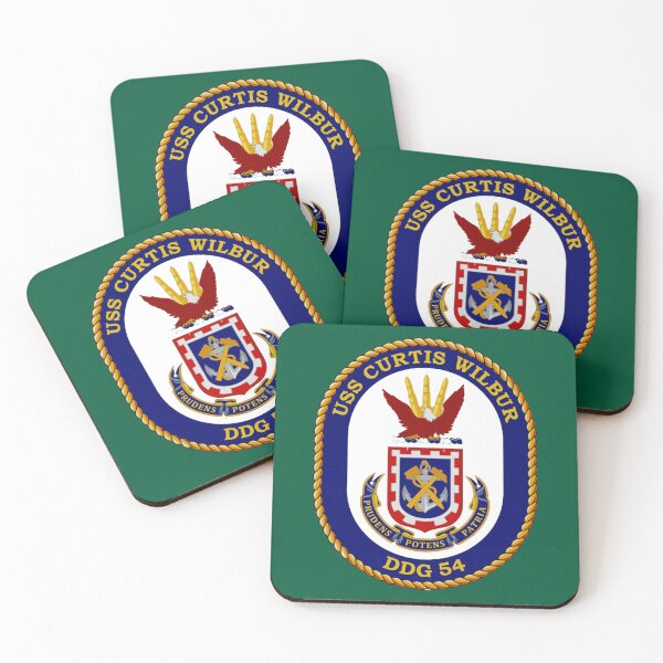 Item preview, USS Curtis Wilbur DDG-54 Crest designed and sold by trathieutien.