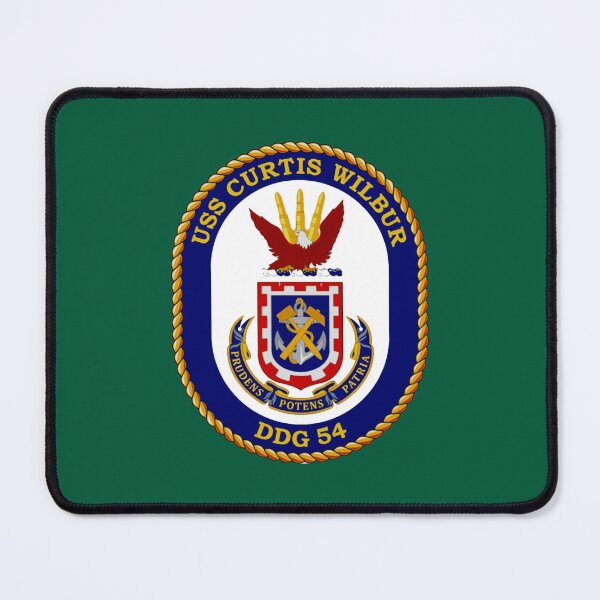 Item preview, USS Curtis Wilbur DDG-54 Crest designed and sold by trathieutien.