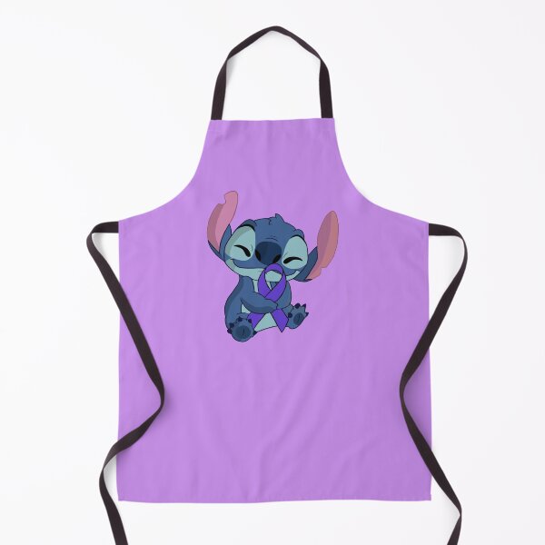 Item preview, Blue Alien holding awareness ribbon (Purple) designed and sold by CaitlynConnor.