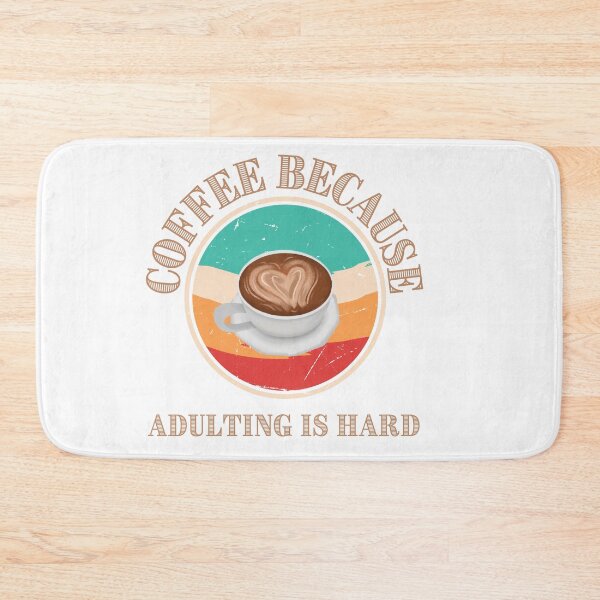 Item preview, Coffee because adulting is hard designed and sold by Pabjojot.