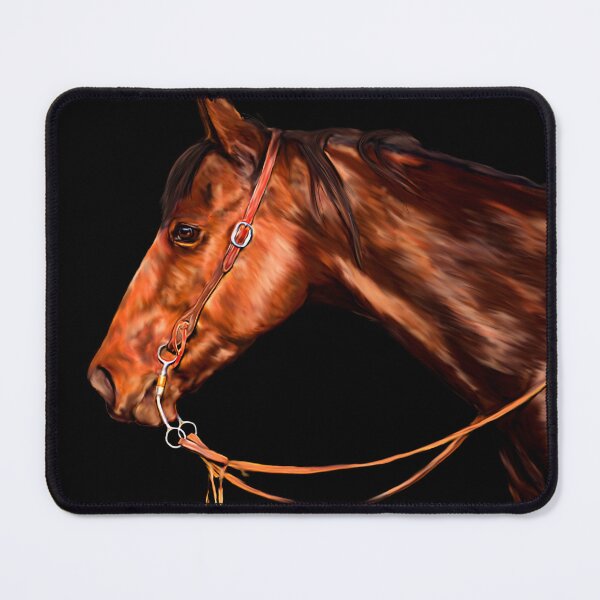 Item preview, Waiting His Turn Cowboy western Horse Painting designed and sold by Michelle Wrighton.