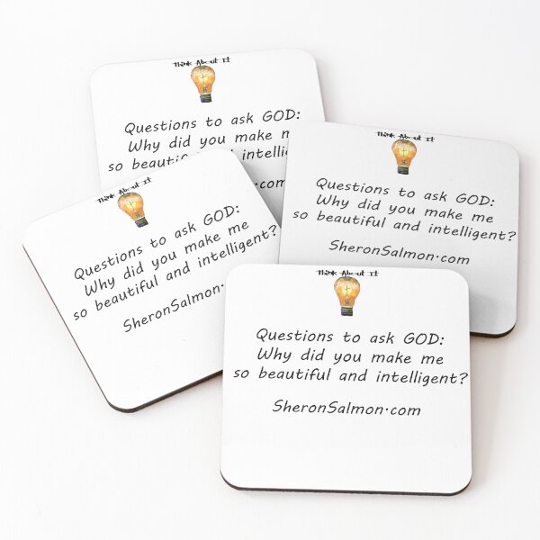 Item preview, Questions to ask God. designed and sold by IAMthinker.