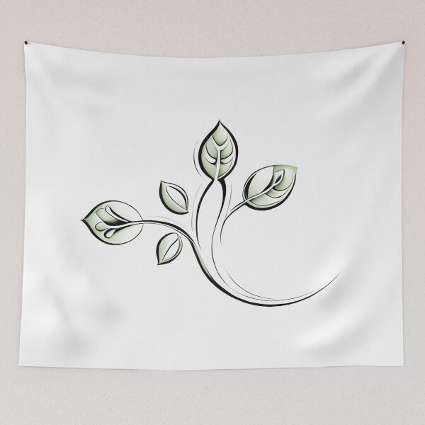 Item preview, Green tree branch designed and sold by artcool-fawzi.