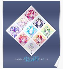 Houseki keine Kuni Edelsteine Poster