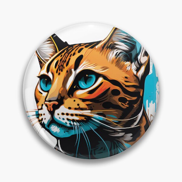 Item preview, Bengal, Energetic Cat designed and sold by MVDigitalArt.
