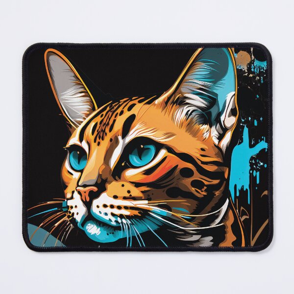 Item preview, Bengal, Energetic Cat designed and sold by MVDigitalArt.