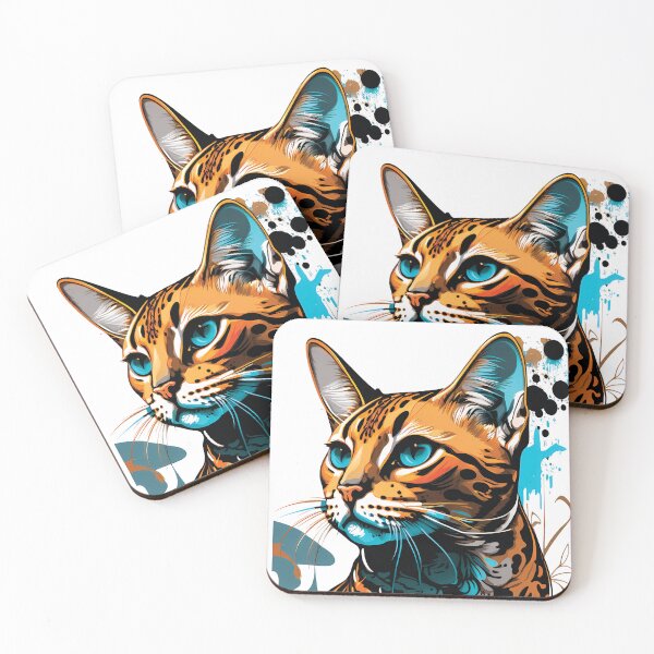 Item preview, Bengal, Energetic Cat designed and sold by MVDigitalArt.