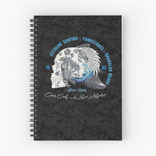 Item preview, Extreme Surfing - Tombstones - Storm Riders - 1982 - Gnaraloo Beach designed and sold by Corinne Alexa Jackson.