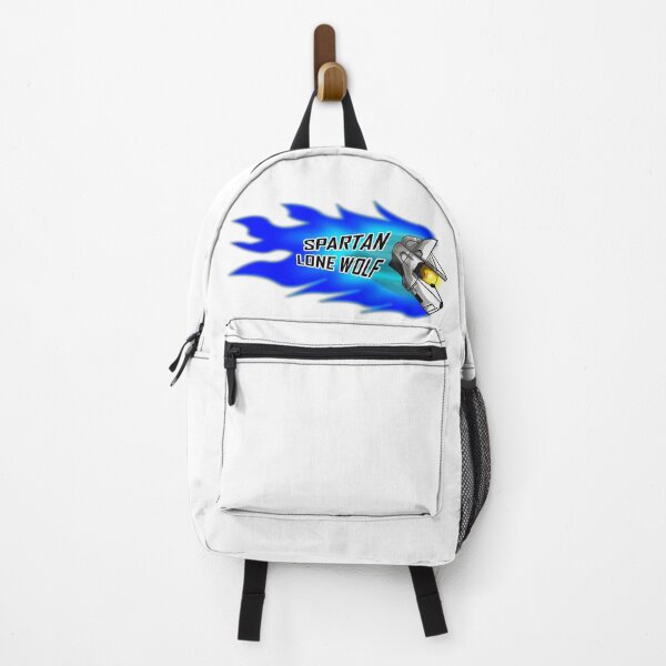 Item preview, Spartan Lone Wolf blue flame designed and sold by Triplesixuwu.