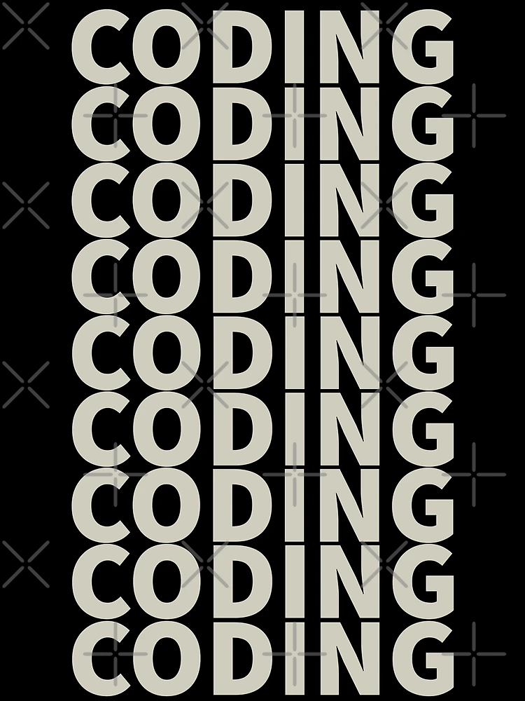 Thumbnail 4 of 4, Graphic T-Shirt, Coding Coding Coding designed and sold by WolfGZ.