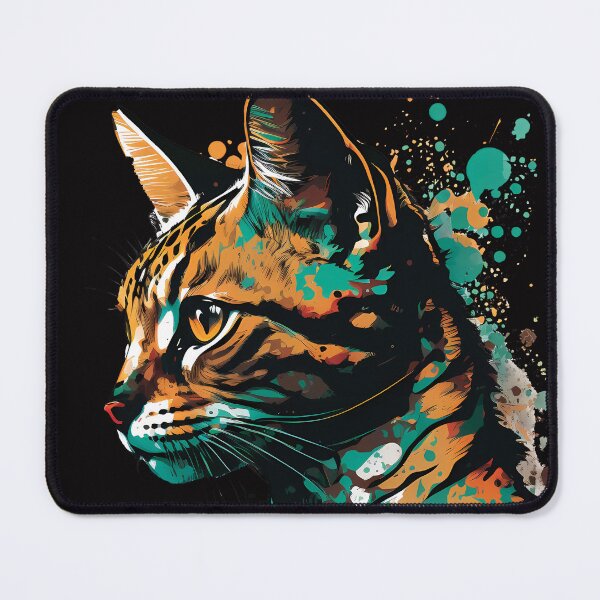 Item preview, Bengal, Energetic Cat designed and sold by MVDigitalArt.