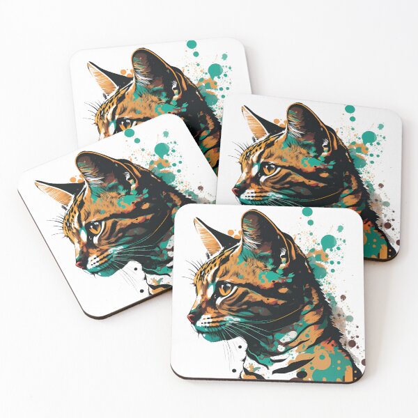 Item preview, Bengal, Energetic Cat designed and sold by MVDigitalArt.