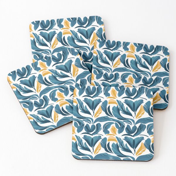 Item preview, asymmetrical brushstrokes, nature in patterns designed and sold by SBD-Shop.